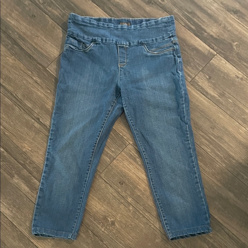 Katin Blue Pull-On Jeggings with Elastic Waistband